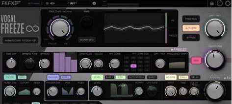 Win+Mac FKFX Vocal Freeze v1.7.2声音冻结效果插件