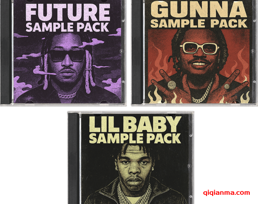 [Trap陷阱鼓组采样合集] Adieu Atlanta Legends Bundle [WAV MiDi]（2.38GB）