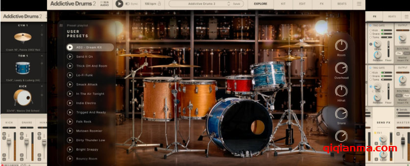 Win XLN Audio Addictive Drums 2 Complete v2.9.0.4 -R2R=ADD2鼓音源完整版