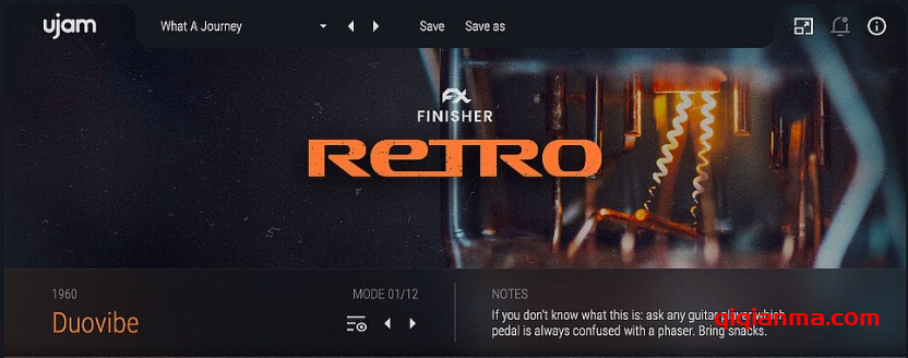 Win UJAM Finisher RETRO v1.4.1经典复古氛围多重效果器插件