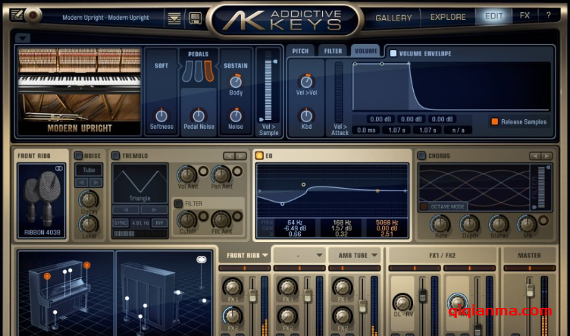 Win XLN Audio Addictive Keys Complete v1.7.3.2-R2R=ADD经典钢琴音源插件