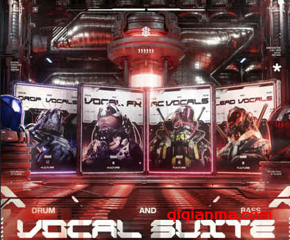 [鼓打贝斯人声素材] Kulture Drum and Bass Vocal Suite [WAV MiDi]（3.5GB）