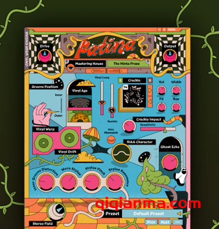 Win+Mac Minta Foundry Patina v1.0.3-R2R=U2B黑胶唱片音频插件
