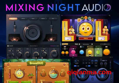 Win Mixing Night Audio Bundle-MOCHA格莱美创意混音插件合集